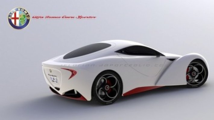Concept nou Alfa Romeo: 6C Cuore Sportivo
